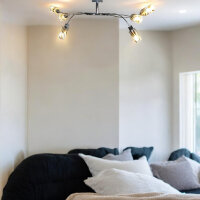 Moderne Deckenleuchte SOPHIE 6-flammig Deckenlampe