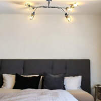 Moderne Deckenleuchte SOPHIE 6-flammig Deckenlampe