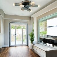 Moderne Deckenleuchte Zoe 6 flammig