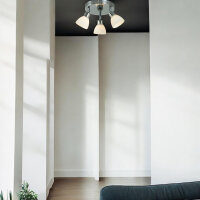 Moderne Eco Halogen Strahlerserie Tina 3- flammig Spot Deckenleuchte Fassung G9