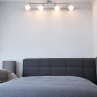 Moderne Eco Halogen Strahlerserie Tina 4 flammig Spot Deckenleuchte Fassung G9