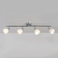 Moderne Eco Halogen Strahlerserie Tina 4 flammig Spot Deckenleuchte Fassung G9