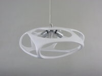 Moderne extravagante Pendelleuchte Nitro weiß...