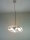 Moderne extravagante Pendelleuchte Nitro weiß Hängeleuchte Deckenlampe