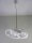 Moderne extravagante Pendelleuchte Nitro weiß Hängeleuchte Deckenlampe