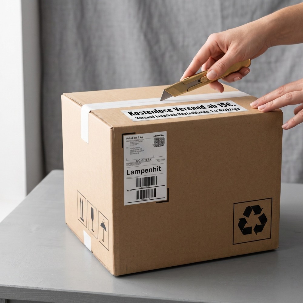 Blitz- Versand ! Bestellen Sie vor 13:00 Uhr und wir versenden Ihr Paket noch am selben Tag. 